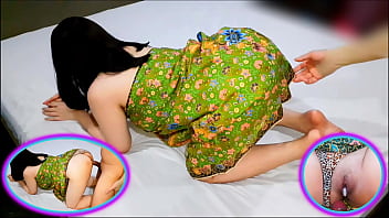 Gadis Thailand Digoyang Hingga Klimaks Dengan Sarung