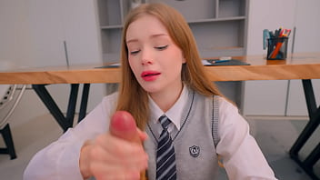 Kepala Sekolah Menangkap Murid Cewek Di Situs Webcam! Mau Dihajar Kasar Atau Dikeluarin Dari Sekolah? Pilih Aja Sayang!