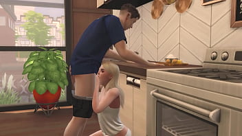 Menggoda Kakak Pacarku Yang Jadi Dosen Seniku – Episode 4 – Sims 4 Animasi Panas 3d