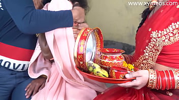 Bokep India Karwa Chauth, Ngentot Cewek Desi Hindi Panas
