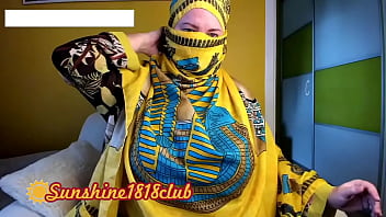 Istri Turki Arab Berjilbab Dengan Payudara Besar Merekam Di Kamera Muslim Tanggal 26 Oktober