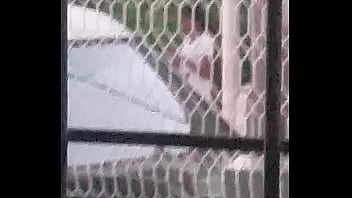 Tetangga Cewek Desi Langsing Ketahuan Lagi Ngentot