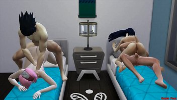 Naruto Dan Suami Lain Gila Ngentot Dubur Hinata Dan Sakura Barengan, Keluarga Mesum