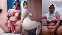 Gadis Berjilbab Tiktokers Mengoceh Hingga Meleleh
