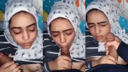 Sembur Di Wajah Cewek Arab Berjilbab Saat Dia Menggoda