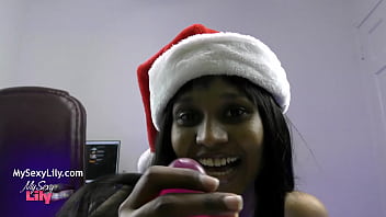 Gadis India Telanjang Natal, Lily Yang Tergairah, Ngobrol Mesum Kotor Dengan Penggemar