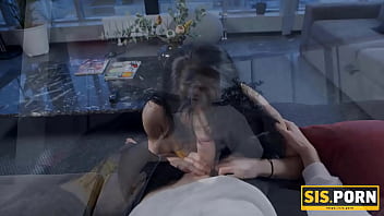 Gadis Cantik Menukar Keheningan Dengan Kepuasan, Melayani Hasrat Saudara Tirinya Hingga Puas.