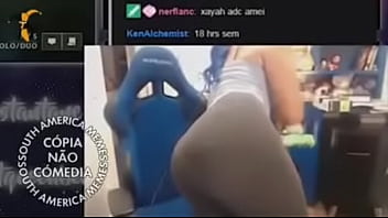 Gostosa Exibindo Tudo Na Live