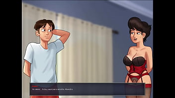 Petualangan Panas Musim Panas: Main Dengan Teman Dan Menggoda Ibunya Yang Bergairah