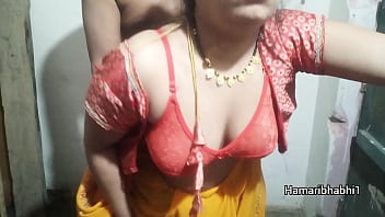 Desi Bhabhi Tersesat, Saree Terangkat Dan Dihardik Oleh Kekasih Hindi