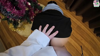 Malam Natal Panas Bersama Polwan Nakal Ninewthai