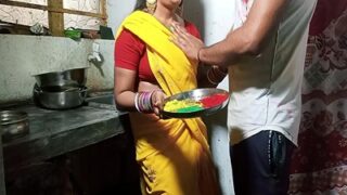 Holi Berubah Jadi Pesta Nafsu Antara Devar Dan Bhabhi