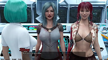 Terjebak Di Luar Angkasa #4 – Milf India Bergairah Yang Menggoda