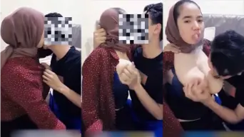 Lusi Berhijab Montok Menggoda Dengan Toge Yang Bikin Heboh