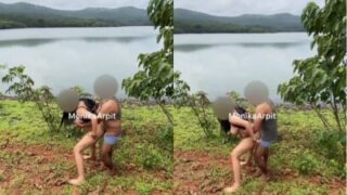Pasangan Tak Tahu Malu Monika-arpit Nikmati Bercinta Di Alam Terbuka India
