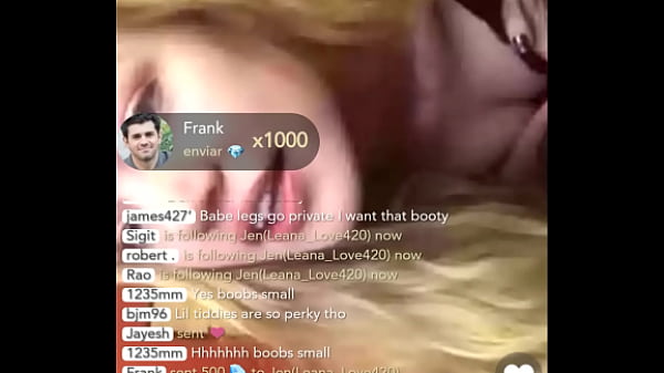 Loira Peituda Do Bigo Live Vazou Pelada Na Internet