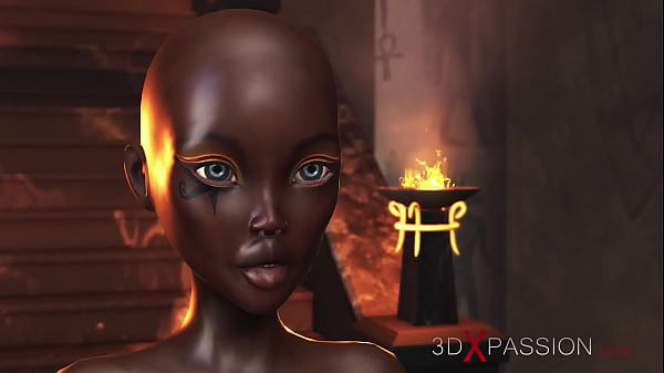 Anubis Menggila, Memuaskan Nafsu Di Kuil Dengan Budak Mesir Yang Muda Dan Menggairahkan
