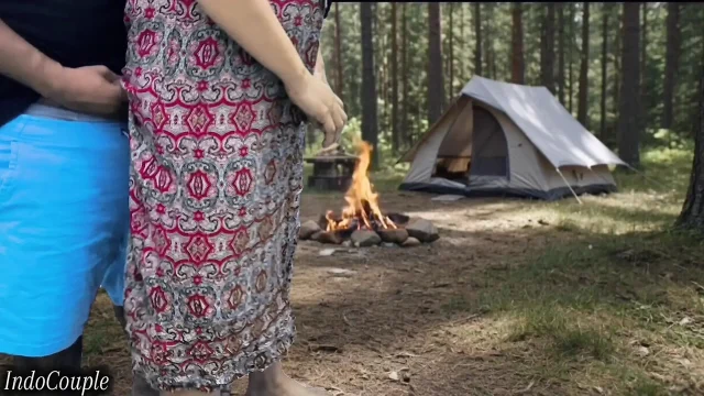 Real Husband And Wife Went For Camping To Forest.sex In Forest With Blasting Sounds