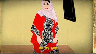 Guru Arab Berpantat Besar Dan Montok Mengajari Murid Trik Baru Yang Menggoda