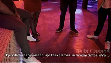 6 Lobos Na Confraria Do Japa Fenix: Gangbang Com Todos