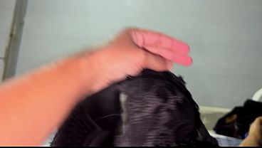 Kakak Tiri, Dasar Mesum! Daripada Coli Pake Celana Dalamku, Mending Aku Kasih Blowjob Rusia Pake Payudara Gede Ini, Berikan Kontolmu Yang Besar Dan Spermanya Padaku!