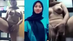 Amirah Syariza Buka Hijab Colmek Sampe Crot