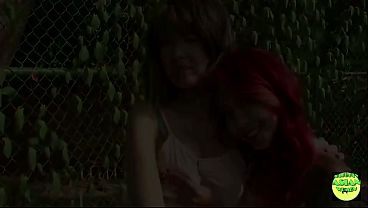 Bercinta Super Panas Di Luar Ruangan Bareng Cewek Asia Dan Brunette Lesbian Yang Bikin Makin Greget
