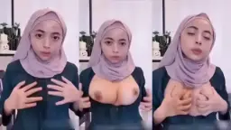 Ukhti Miera Pake Hijab, Tapi Toketnya Bulat Gede Bikin Ngiler