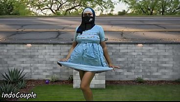 Hijab Pelajar Muslim Jogging Di Umum, Ngentot Bayar Kontan Biar Dapet Duit.