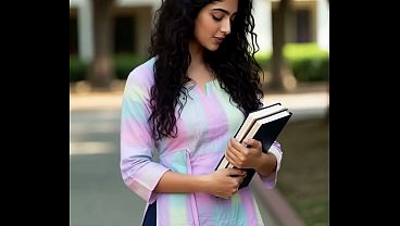 Delhi Student Meena, Cewek Seksi, Suara Hindi Bikin Gregetan, Ai-generated!