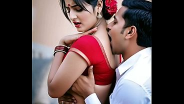 Bhabhi Panas Sangeh Sama Tetangga, Ngerayu Di Balik Pintu.